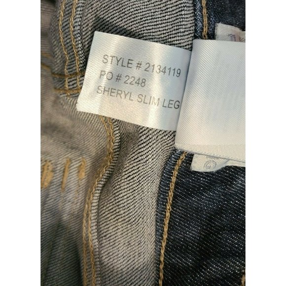 French Dressing Pants & Jumpsuits Fdj French Dressing Blues Womens Sheryl Slim Leg Jeans